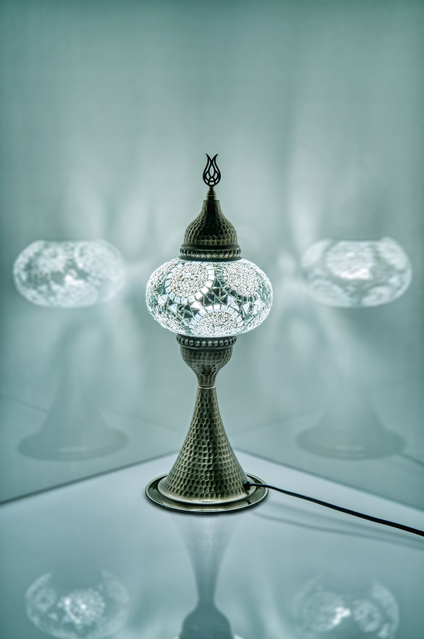 Elite Mosaic Glass Table Lamps