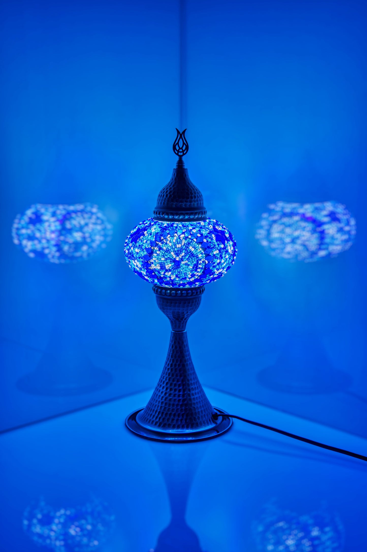 Elite Mosaic Glass Table Lamps