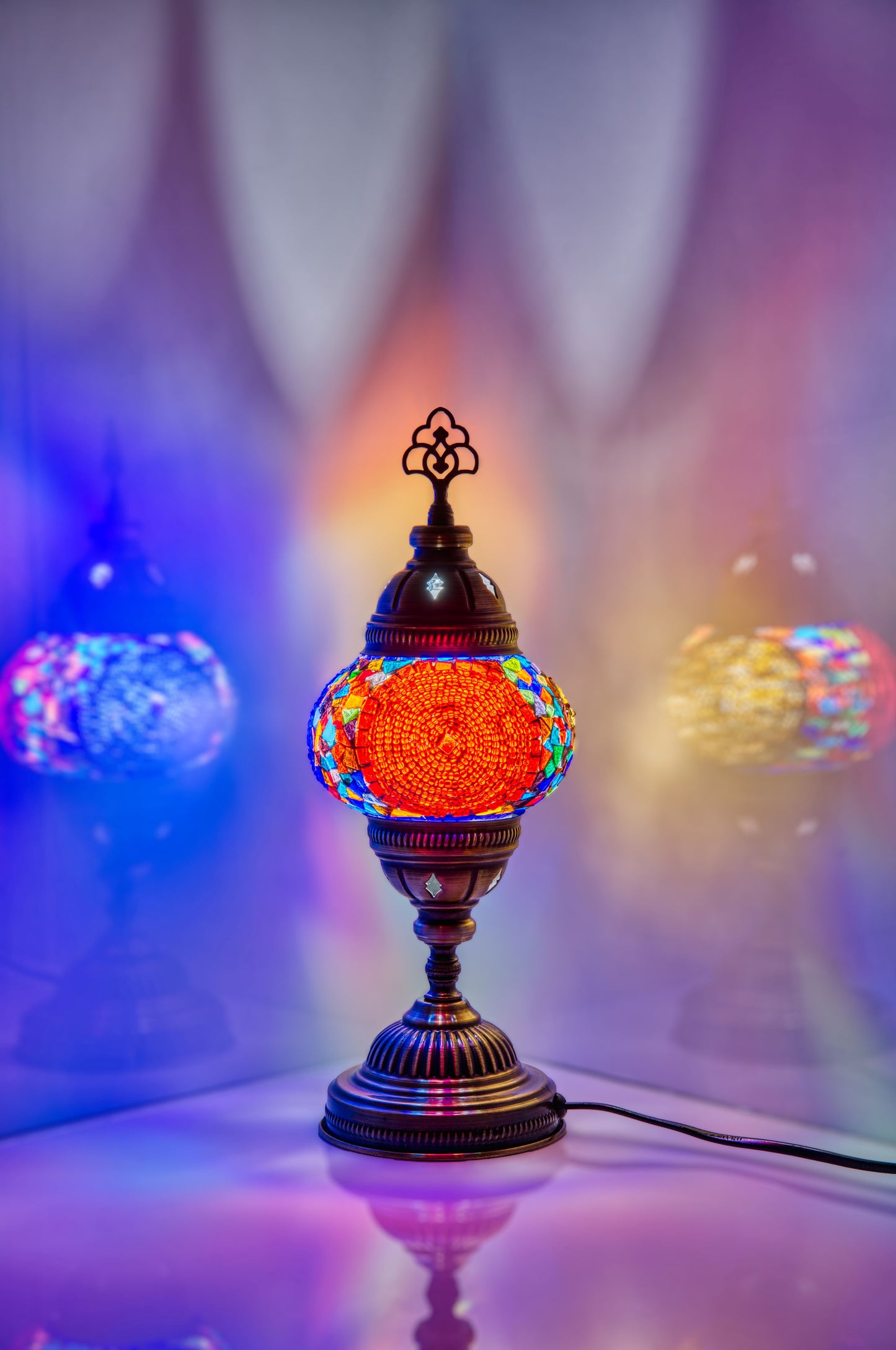 Turkish Standart Mosaic Glass Table Lamps