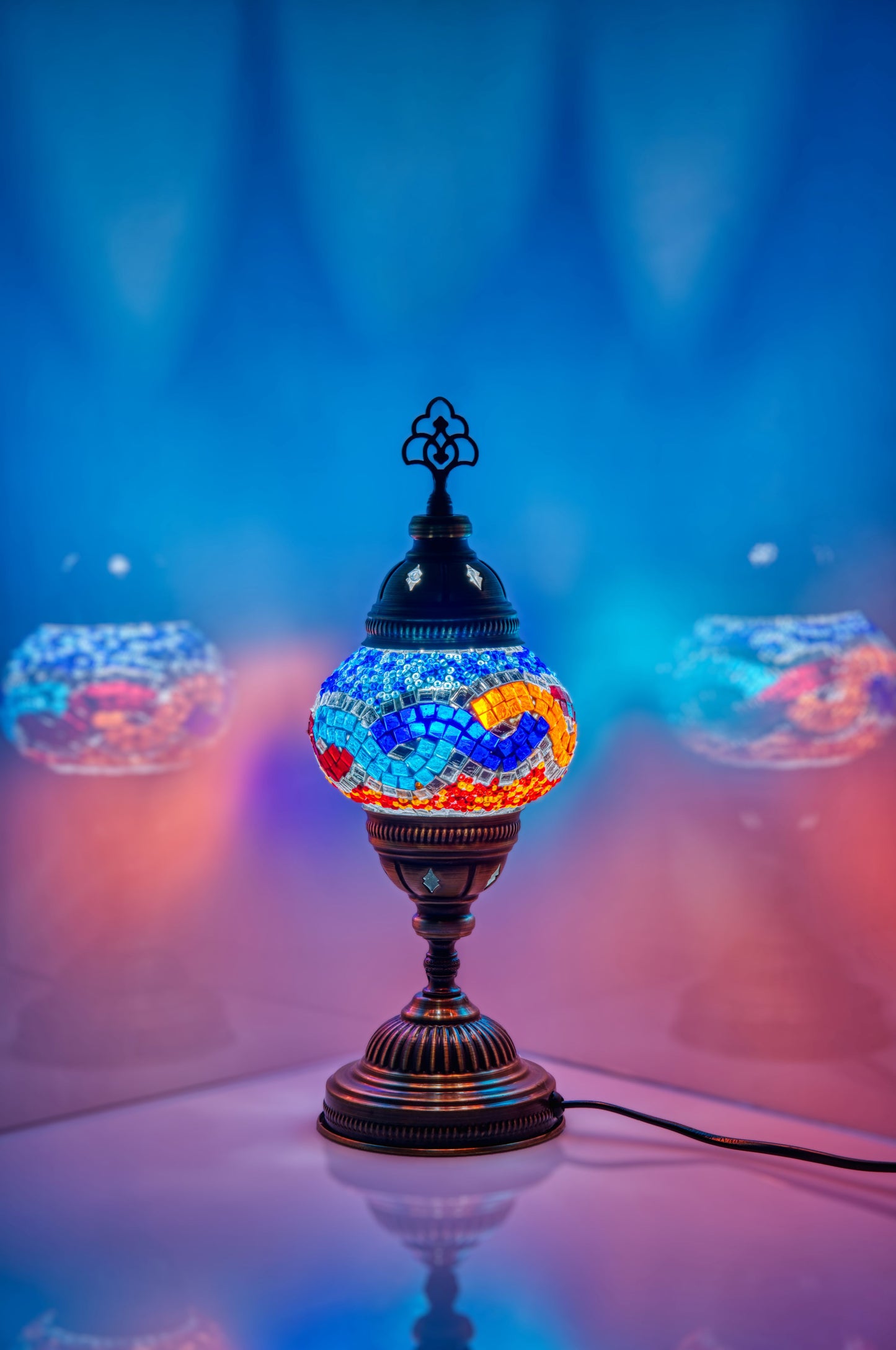 Turkish Standart Mosaic Glass Table Lamps