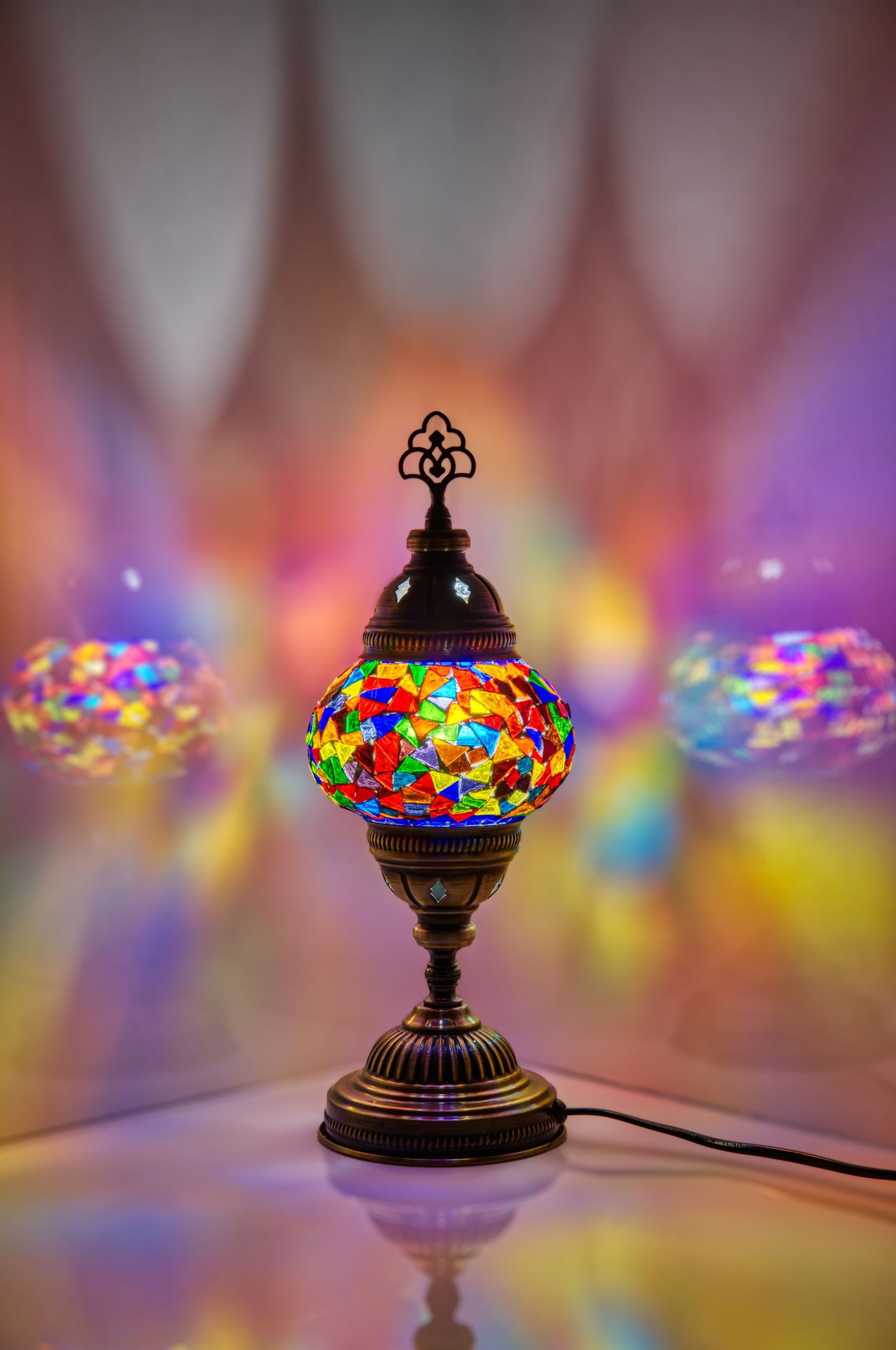 Turkish Standart Mosaic Glass Table Lamps