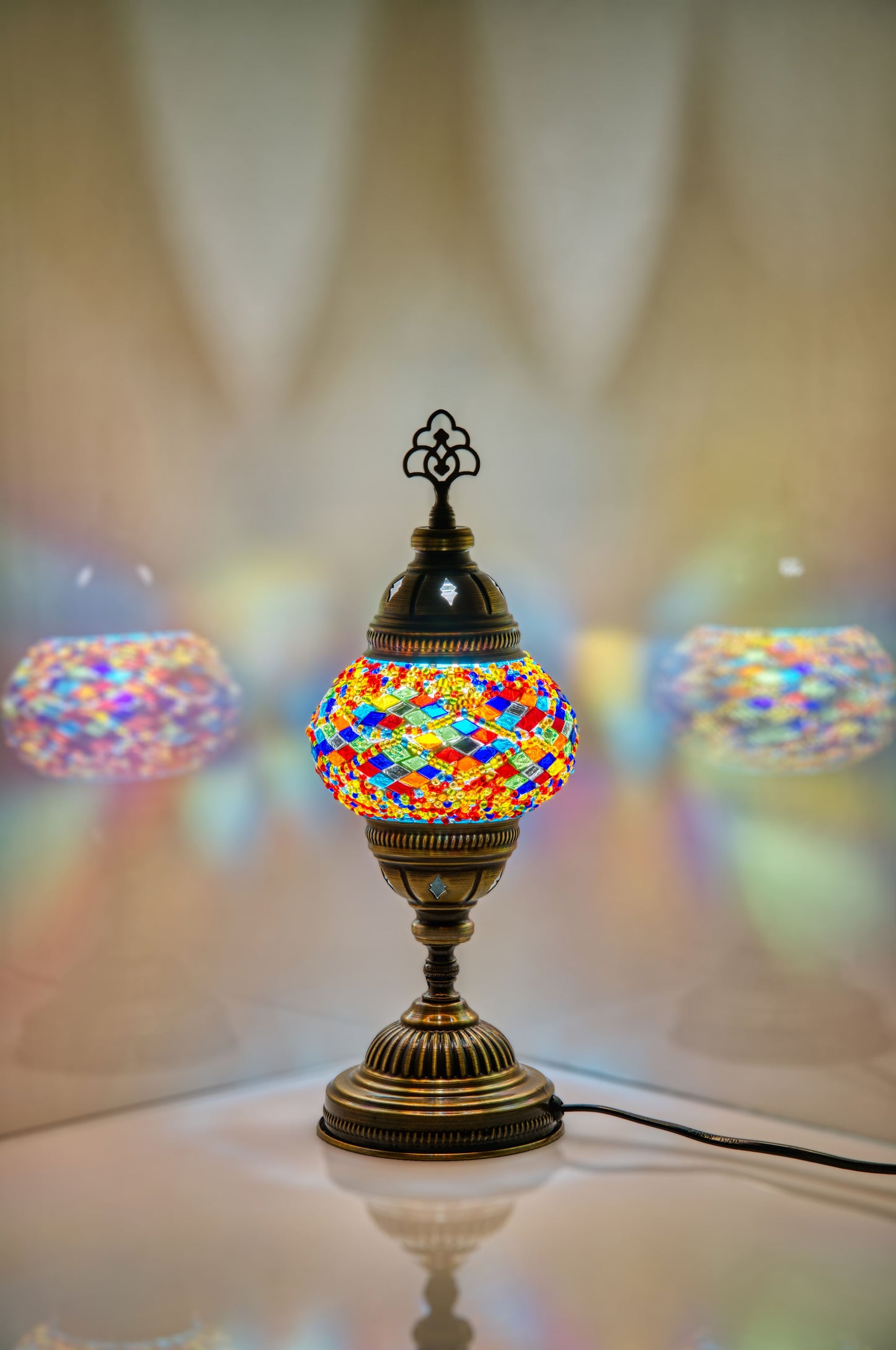 Turkish Standart Mosaic Glass Table Lamps