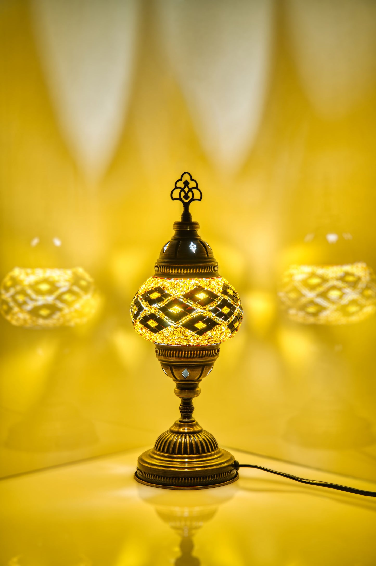 Turkish Standart Mosaic Glass Table Lamps