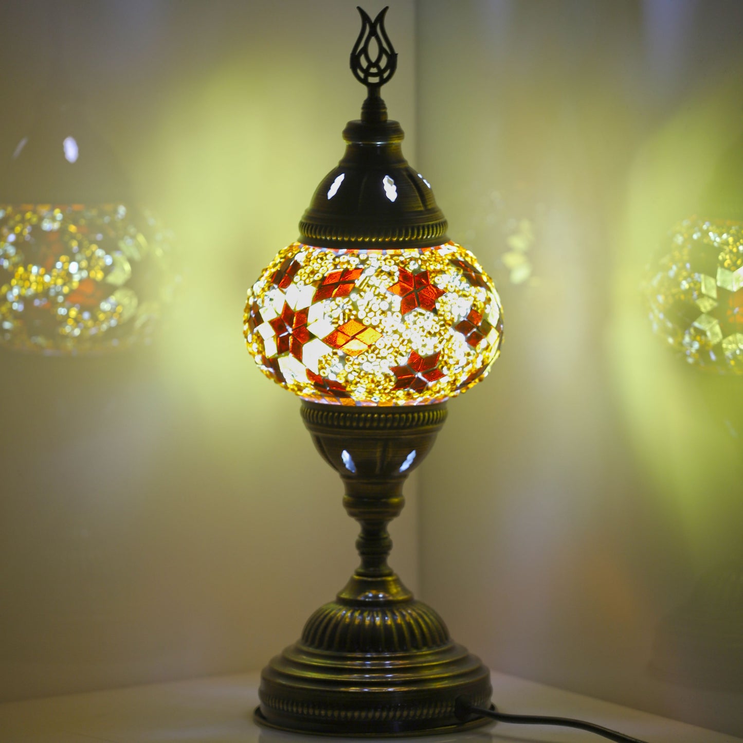 Turkish Standart Mosaic Glass Table Lamps