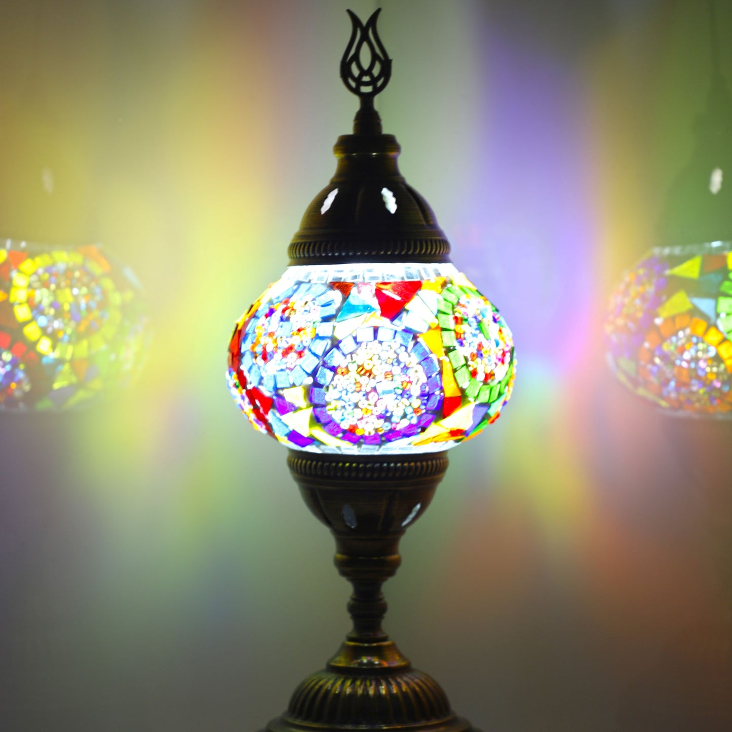 Turkish Standart Mosaic Glass Table Lamps