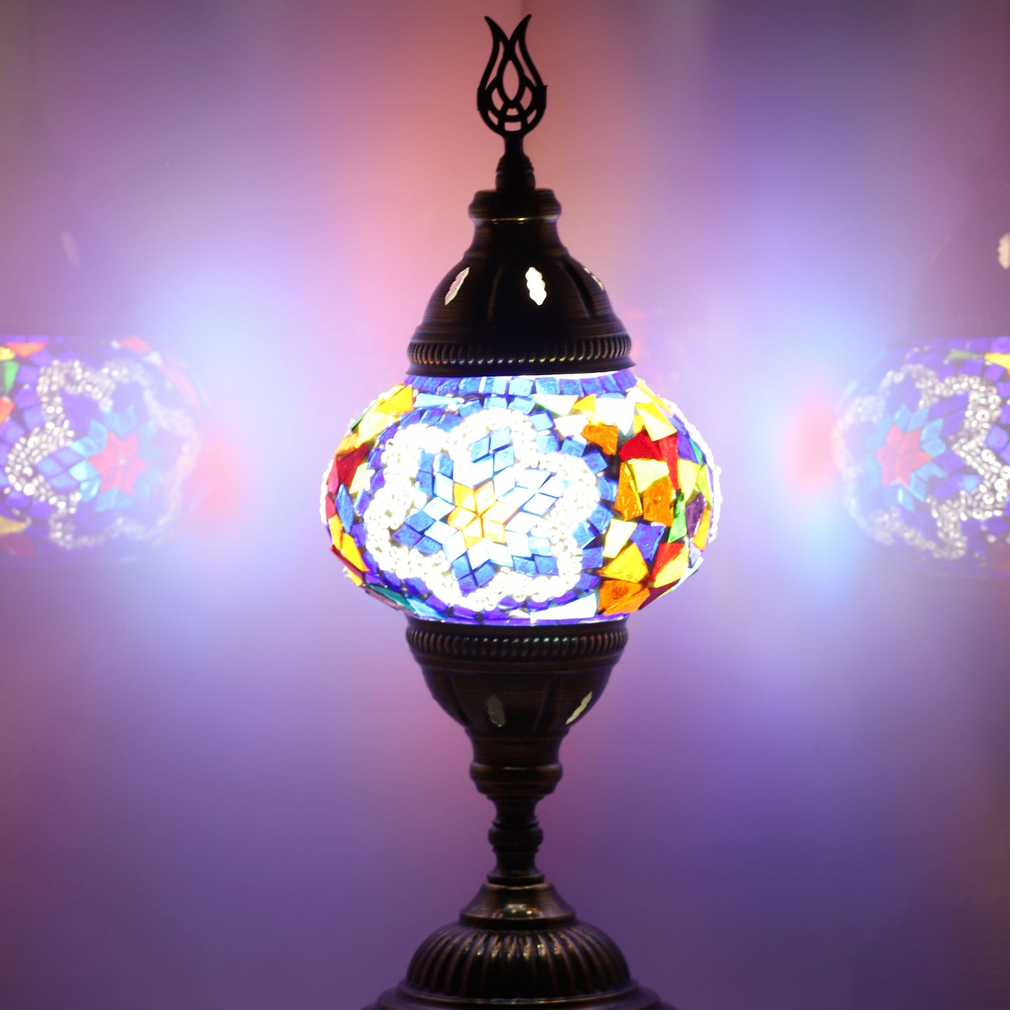 Turkish Standart Mosaic Glass Table Lamps