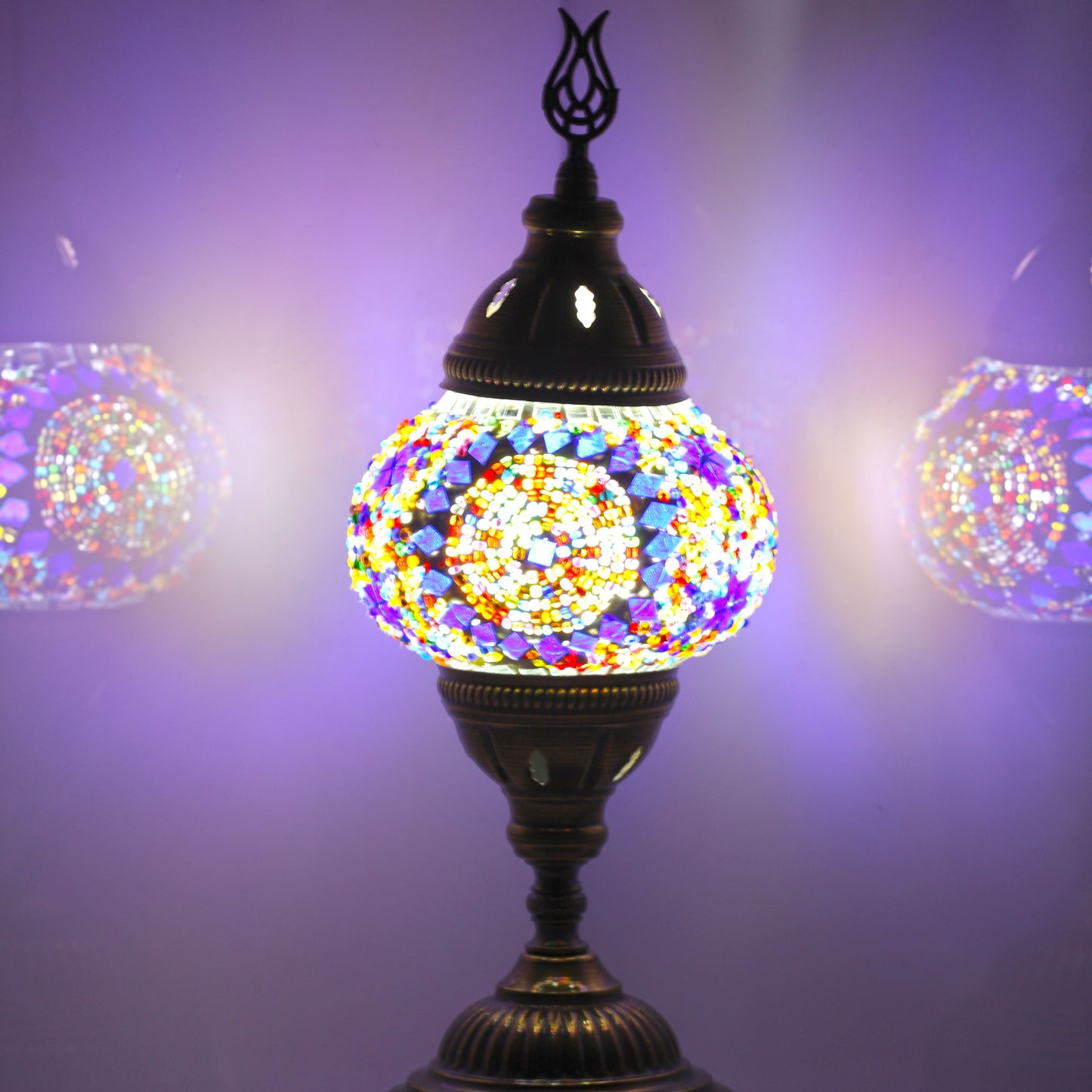 Turkish Standart Mosaic Glass Table Lamps