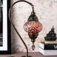 Swan Neck Mosaic Glass Table Lamps