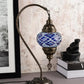 Swan Neck Mosaic Glass Table Lamps