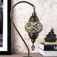 Swan Neck Mosaic Glass Table Lamps