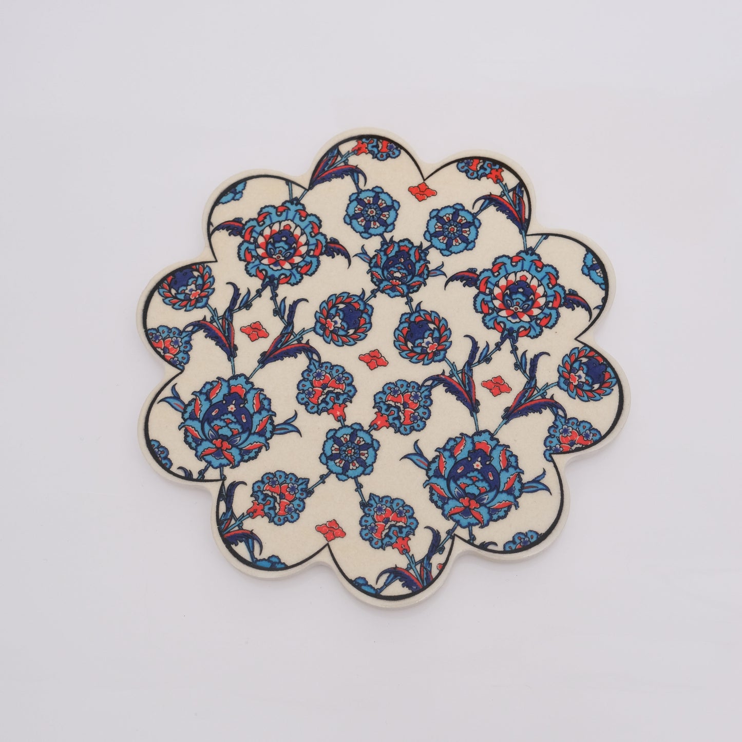Floral Ceramic Trivets